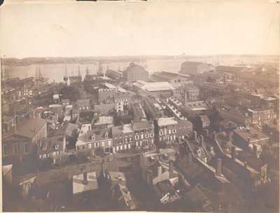 Panorama de Philadelphie, vue est-sud-est, janvier 1870 - American Photographer